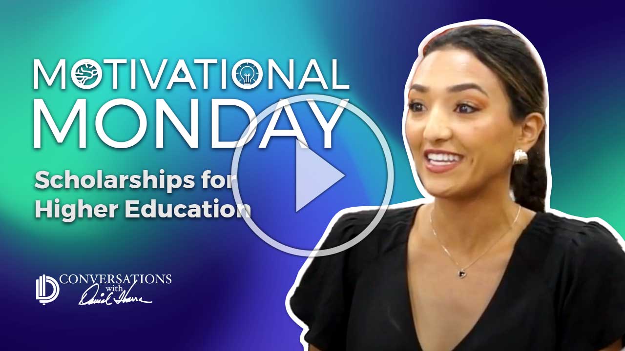 Motivational Monday interview some of our scholarship recipients.